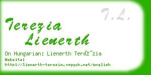 terezia lienerth business card